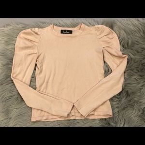 Lulus puff sleeve sweater